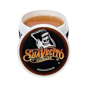 Suavecito Pomade Original Hold 5 oz, 1 Pack For Men - Medium Shine Water Based Flake Free Hair Gel - Easy To Wash Out - All Day For All Hairstyles