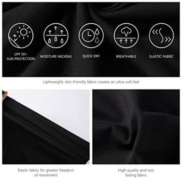 Lightbare Women’s Casual 3/4 Sleeve Dress with Pockets