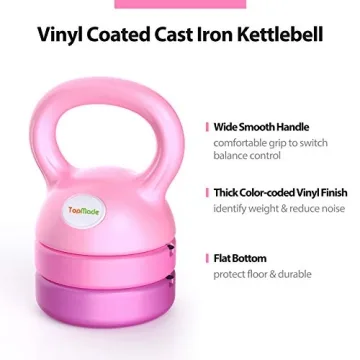 TopMade Adjustable Kettlebell for Home Fitness