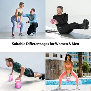 TopMade Adjustable Kettlebell for Home Fitness