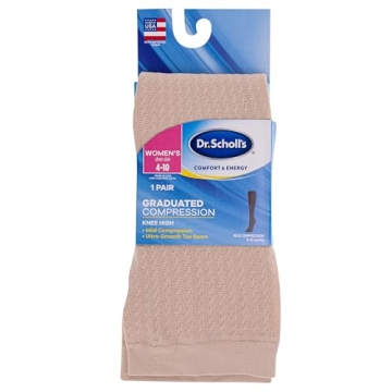 Dr. Scholl's Comfortable Graduated Compression Socks