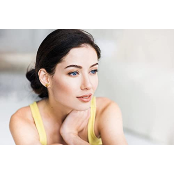 Handcrafted Little Gold Bee Earrings for Sensitive Ears