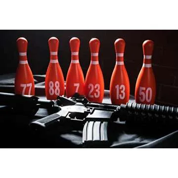 Reusable Bowling Pins Shooting Targets for All Firearms