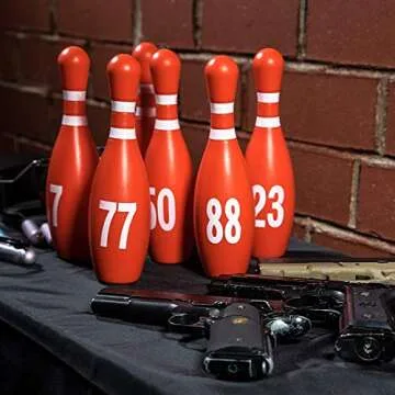 Reusable Bowling Pins Shooting Targets for All Firearms