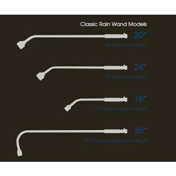 Dramm 12368 Classic Rain Watering Wand, 16-Inch