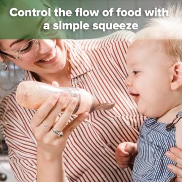 Haakaa Silicone Baby Food Dispensing Spoon Feeder for Infants