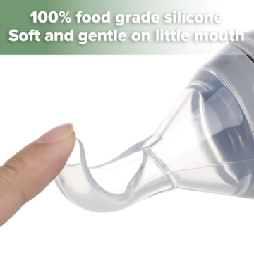 Haakaa Silicone Baby Food Dispensing Spoon Feeder for Infants