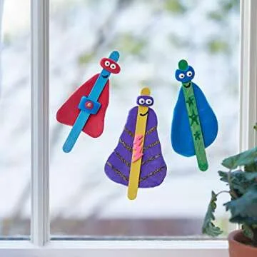 Crayola Washable Glitter Glue in Assorted Colors - 9 Pack