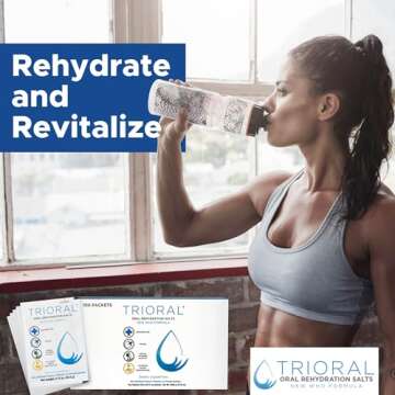 TRIORAL Electrolyte Hydration Powder - 100 Drink Packets
