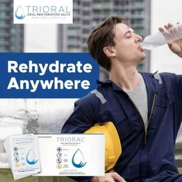 TRIORAL Electrolyte Hydration Powder - 100 Drink Packets