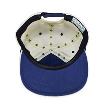 Sendero Provisions Co. Outdoor Adjustable Snapback Rope Hat with La Javelina Screen Printed Design (Off White)