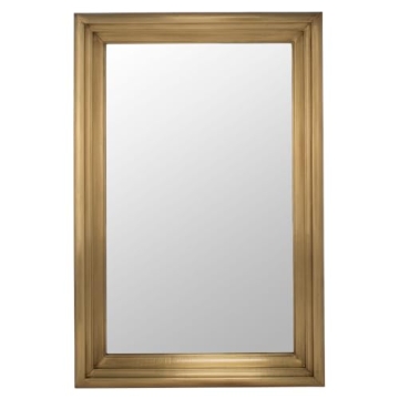 SAFAVIEH Francesca Brass 36" x 54" Luxury Mirror