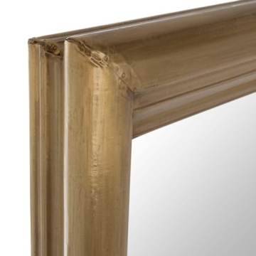 SAFAVIEH Francesca Brass 36" x 54" Luxury Mirror