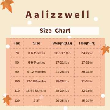 Aalizzwell 9-12 Months Baby Girl Fall Clothes Infant Floral Tunic Tops Winter Outfit Spring Autumn Boutique Clothing Brown Khaki