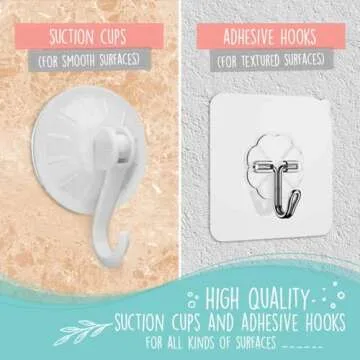 Comfylife 2 x Mesh Bath Toy Organizer + 6 Ultra Strong Hooks + 36 Bath Letters & Numbers – Eco-Safe, Fun, Educational Foam Letters and Perfect Toy Storage Net for Baby Bath Toys & More