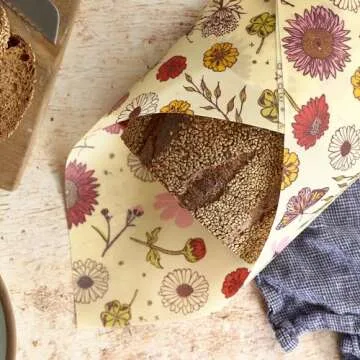 Eco-Friendly Bee's Wrap for Fresh Homemade Bread
