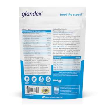 Vetnique Glandex Chews for Dogs - Advanced Anal Gland Support