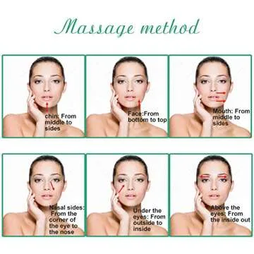 SEGMINISMART Jade Roller Massager for Face Anti Aging Gua Sha Scraping Massage Tool Set Therapy 100% Natural Jade Facial Roller Anti Wrinkle and Skin Rejuvenate