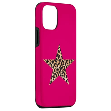 iPhone 15 Leopard Print Y2K Star Case for Stylish Protection