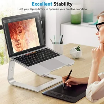 OMOTON Laptop Stand for Comfortable and Ergonomic Use