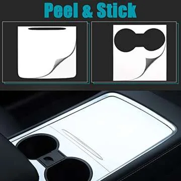 XTAUTO Center Console Wrap for Tesla Model 3/Y Accessories