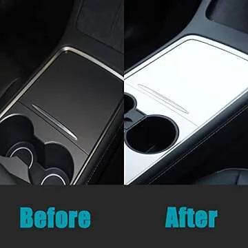 XTAUTO Center Console Wrap for Tesla Model 3/Y Accessories