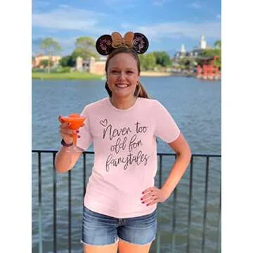 Funny Fairytales T-Shirt for Women - Magical and Casual