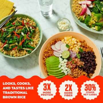 Banza Plain Rice - High Protein, Gluten Free, 7oz