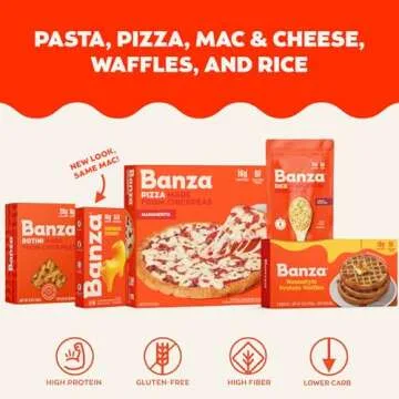 Banza Plain Rice - High Protein, Gluten Free, 7oz