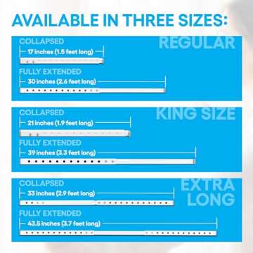 The Lock-it Block-it Regular – (4 Devices) Home Security Adjustable Window Security Bars/Window Lock Bar, Security Bar for Sliding Glass Door, Child Safety Lock & Sliding Patio Door Security Bar