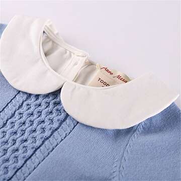 Auro Mesa Baby Romper with Peter Pan Collar