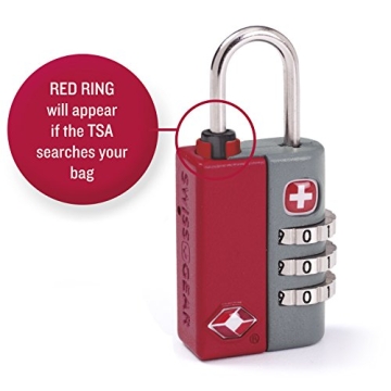SwissGear TSA Travel Lock with Resettable Combination