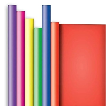 Jillson Roberts 6 Roll-Count Solid Color Gift Wrap Assortment