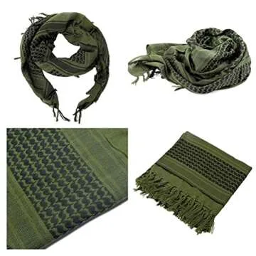 100% Cotton Military Shemagh Tactical Scarf for All