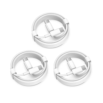 USB C to USB C Charging Cable 6ft 60W 3Pack for Apple & More
