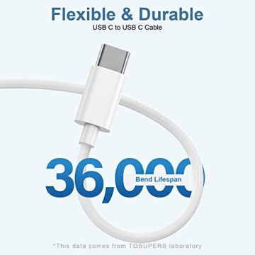 USB C to USB C Charging Cable 6ft 60W 3Pack
