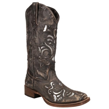 ROPER Women's Belle Metallic Western Boots Comfort & Style