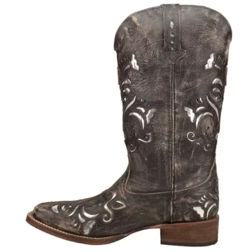 ROPER Women's Belle Metallic Western Boots Comfort & Style