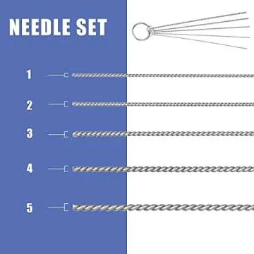 4 Set Airbrush Spray Gun Wash Cleaning Tools Needle Nozzle Brush Glass Cleaning Pot Holder