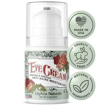 LilyAna Naturals Eye Cream for Dark Circles 0.5oz