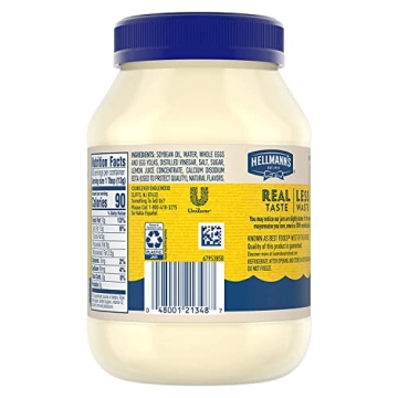 Hellmann's Real Mayonnaise with Cage-Free Eggs 30 Fl Oz