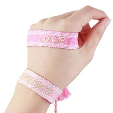 COTTVOTT 2pcs Woven Friendship Bracelet Set for Women