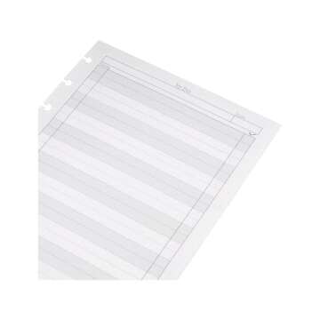 Staples? Arc "to-Do" Notebook Filler Paper, Junior-Sized, White, 50 Sheets