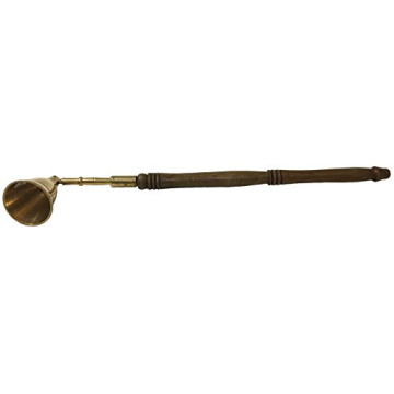 Vrinda Handmade Brass Candle Snuffer - Elegant & Safe