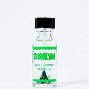 Durable Wig Glue Adhesive for Lace Front Wigs and Toupees 1.4oz