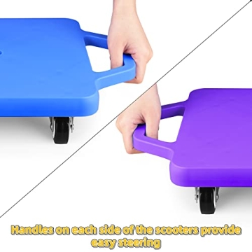 Colorful 4 Pack Kids Scooter Board for Active Play