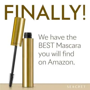 SEACRET Volume Length Mascara for Thick and Non-Smudge Wear