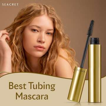 SEACRET Volume Length Mascara for Thick and Non-Smudge Wear