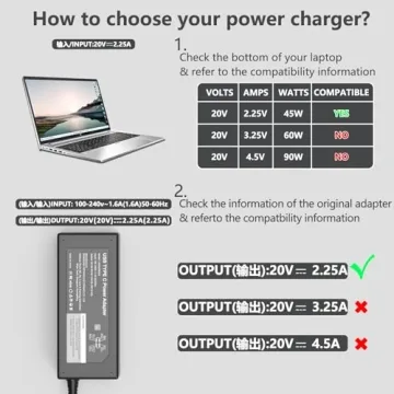 45W USB-C Universal Laptop Charger Fast Charging Multi-Protection