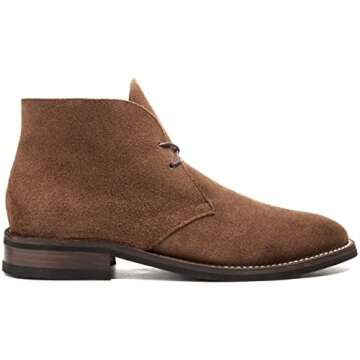 Thursday Scout Chukka Boots in Cognac Suede - Style & Comfort